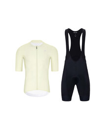 HOLOKOLO kratki dres i kratke hlače - ELEVATE - crna/bjelokosna